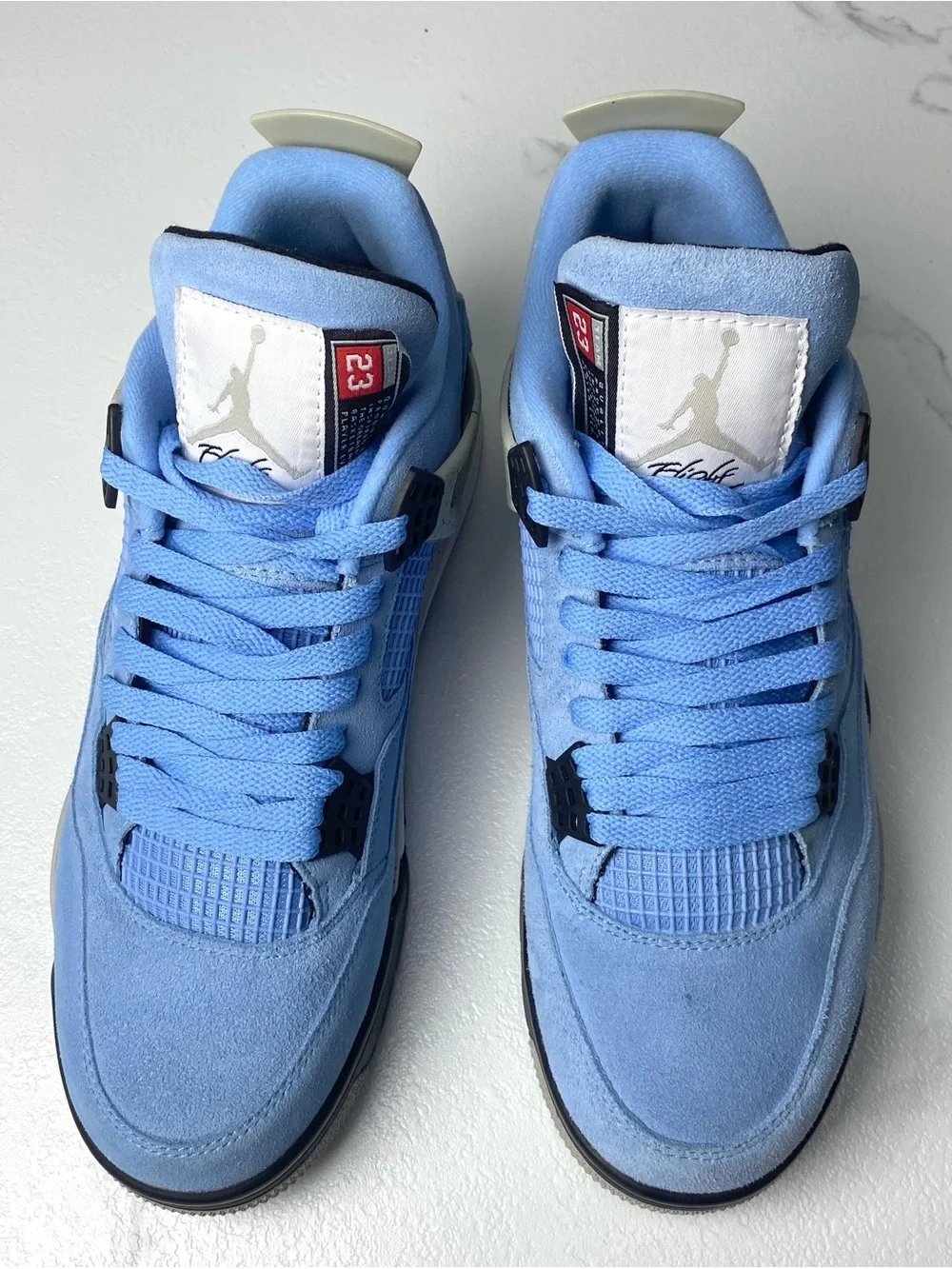 Jordan Men’s Sneakers in University Blue and Light Cream Accents